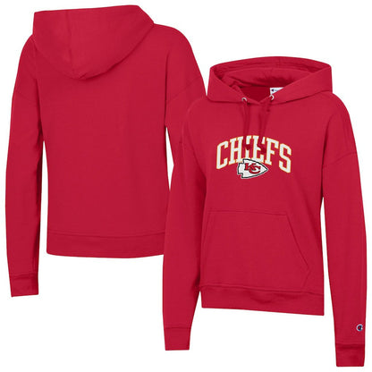 Kansas City Chiefs Champion Women's Powerblend Hoodie - Red sale