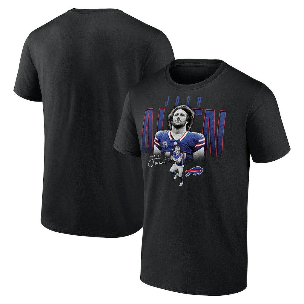 Josh Allen Buffalo Bills Humble Shadow Player T-Shirt - Black discount