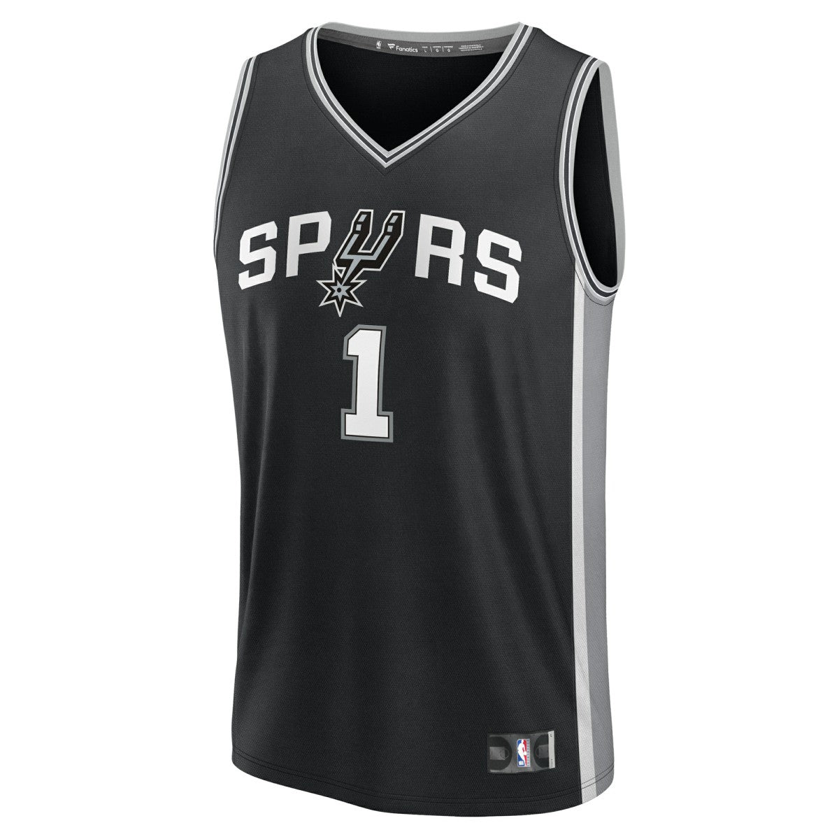 Victor Wembanyama San Antonio Spurs Fast Break Replica Player Jersey - Icon Edition - Black | Fanatics online