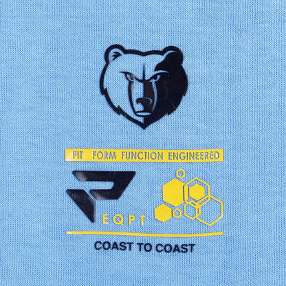 Memphis Grizzlies Protege Eco-Poly Interlock Fashion Tonal T-Shirt - Light Blue shop