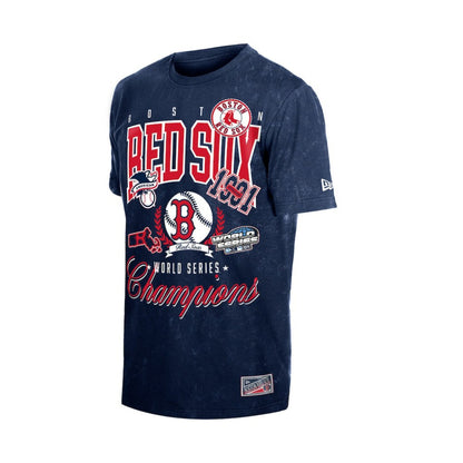 Boston Red Sox Mineral Wash T-Shirt - Navy | New Era