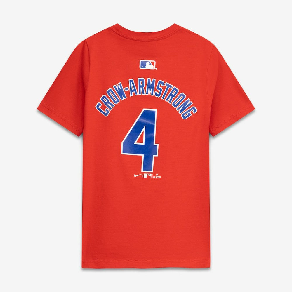 Pete Crow-Armstrong Chicago Cubs Youth Name & Number T-Shirt - Red | Nike