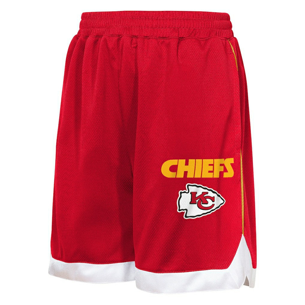 Kansas City Chiefs Outerstuff Youth All Star Mesh Shorts - Red for sale