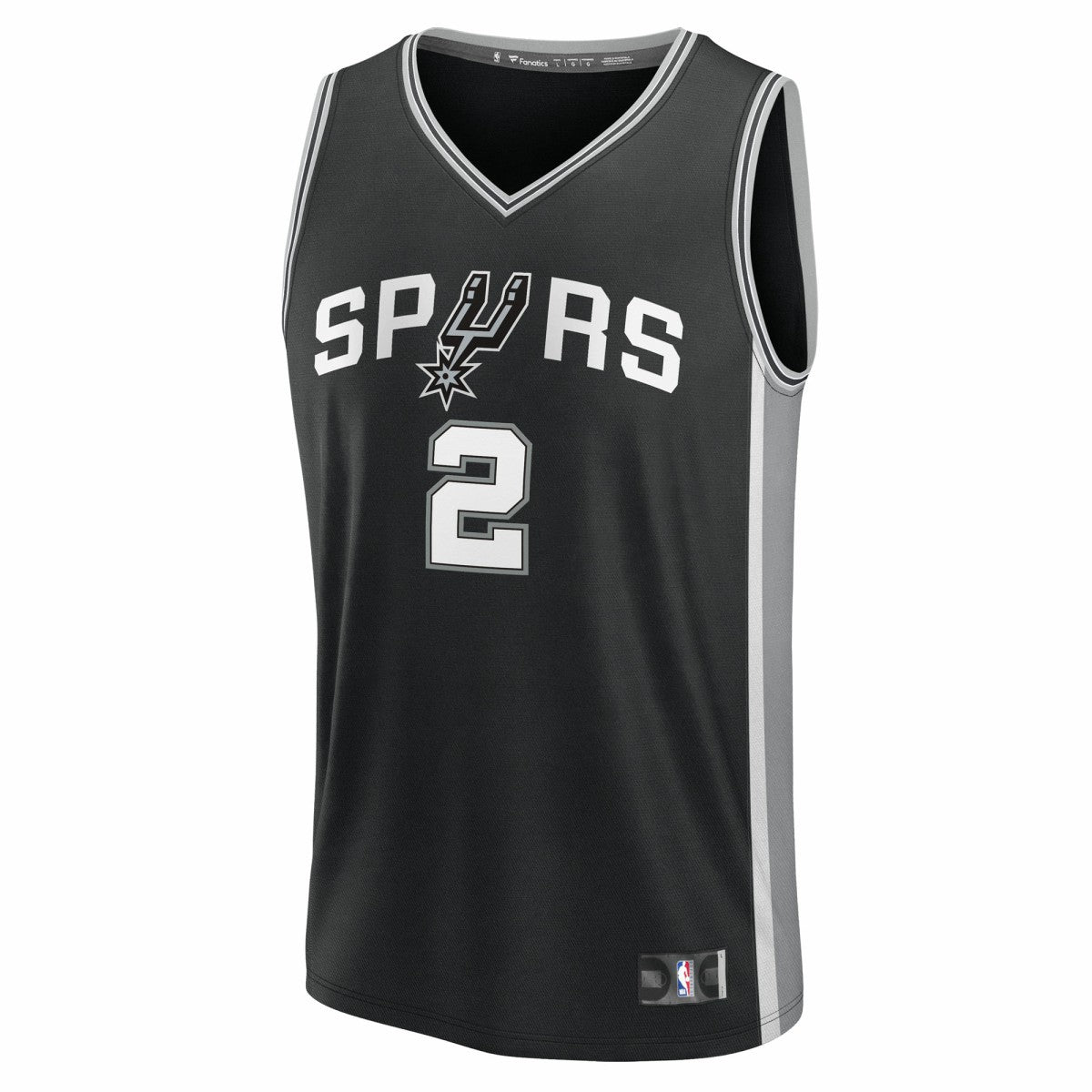 Dylan Harper San Antonio Spurs 2025 NBA Draft First Round Pick Fast Break Replica Jersey - Icon Edition - Black | Fanatics sale