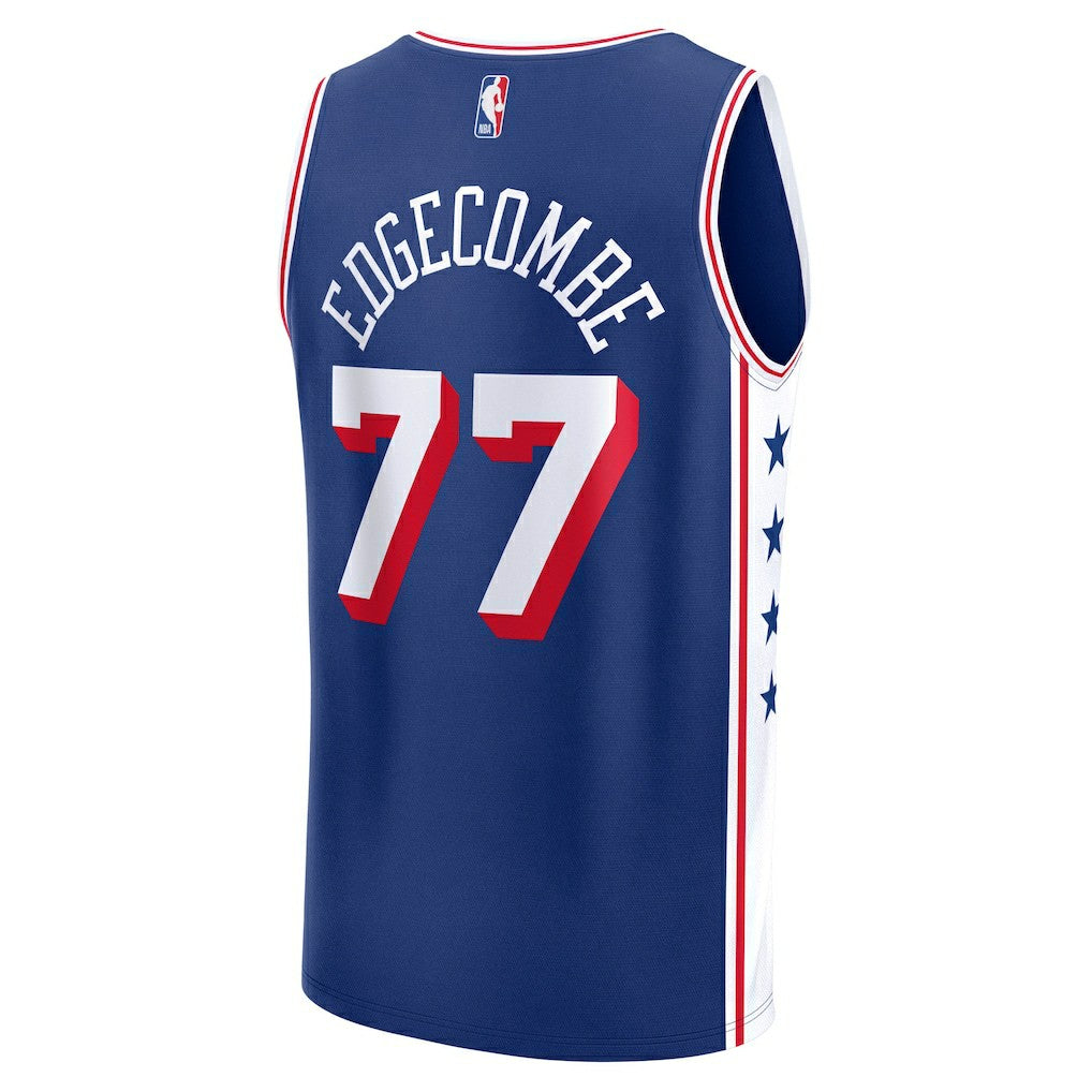 V. J. Edgecombe Philadelphia 76ers Youth 2025 NBA Draft First Round Pick Fast Break Replica Jersey - Icon Edition - Royal | Fanatics sale