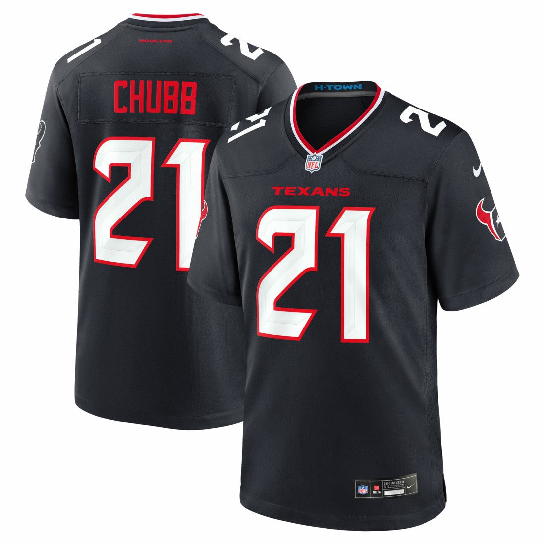 Nick Chubb Houston Texans Team Game Jersey - Navy | Nike discount