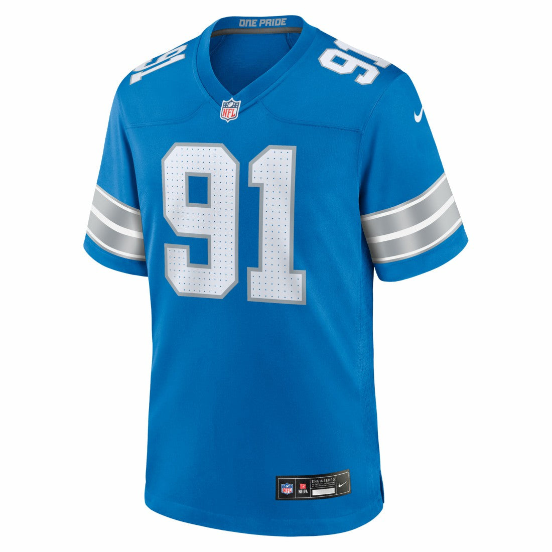 Tyleik Williams Detroit Lions Team Game Jersey - Blue | Nike discount