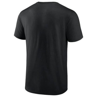 Detroit Pistons Color Block Slant Quick Strike T-Shirt sale - Black on sale