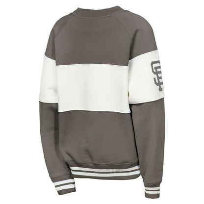 San Francisco Giants Outerstuff Youth Ultimate Pastels On Base Sweatshirt - Gray