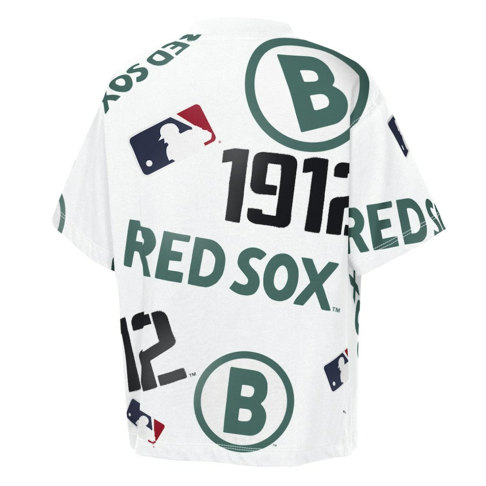Boston Red Sox Outerstuff Youth Circus Catch T-Shirt - White