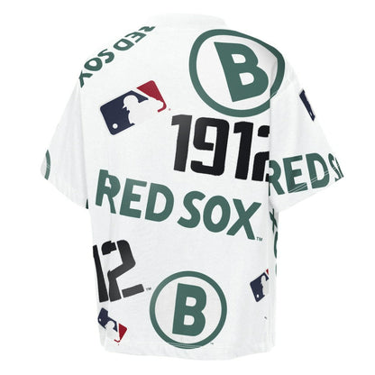 Boston Red Sox Outerstuff Youth Circus Catch T-Shirt - White