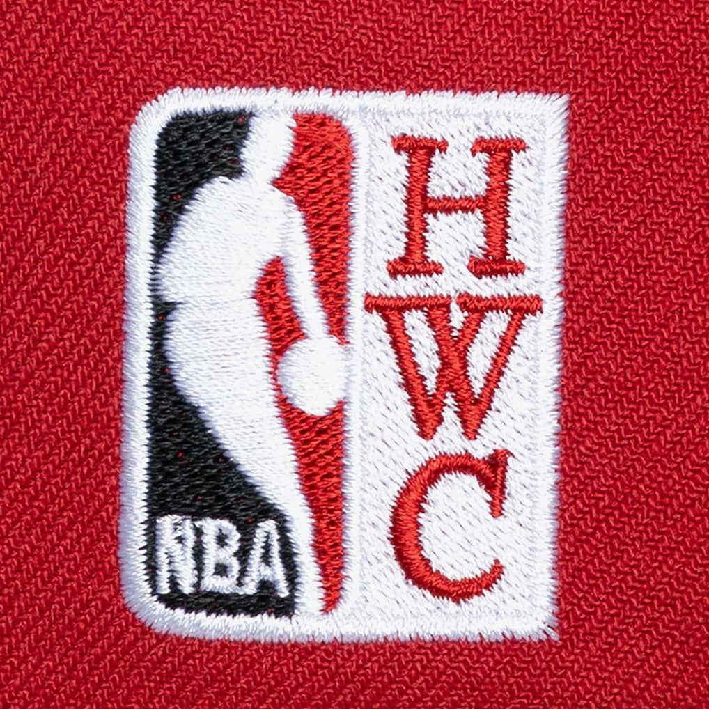 Chicago Bulls Legendary Home Pro Pinch Snapback Hat - Red | Mitchell & Ness sale