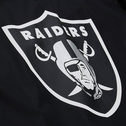Las Vegas Raiders Coaches Full-Snap Hooded Windbreaker Jacket - Black for sale