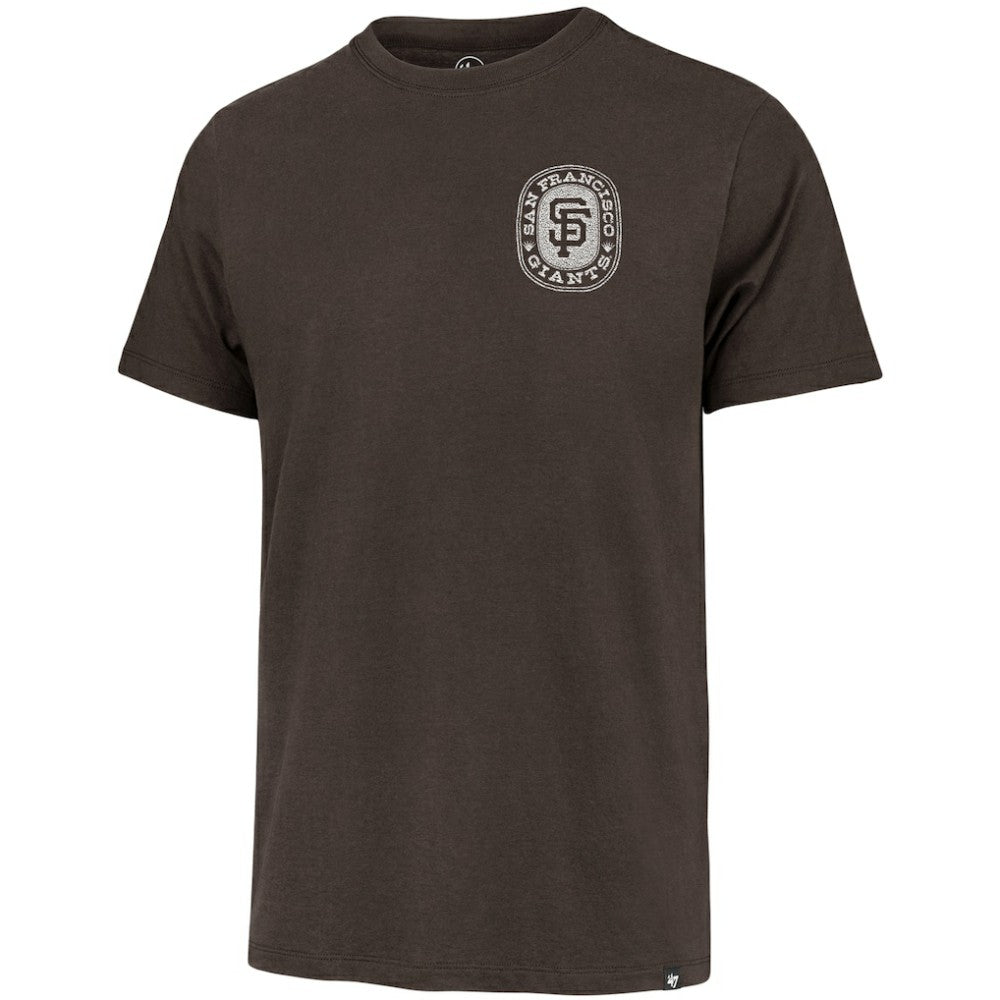 San Francisco Giants Back Canyon Franklin T-Shirt - Brown | 47 brand