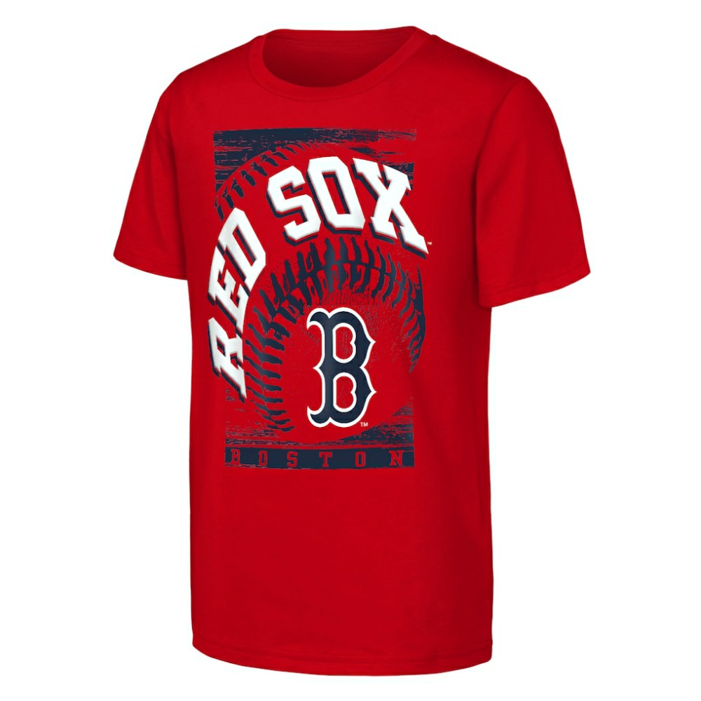 Boston Red Sox Outerstuff Youth Speed Pitch T-Shirt - Red
