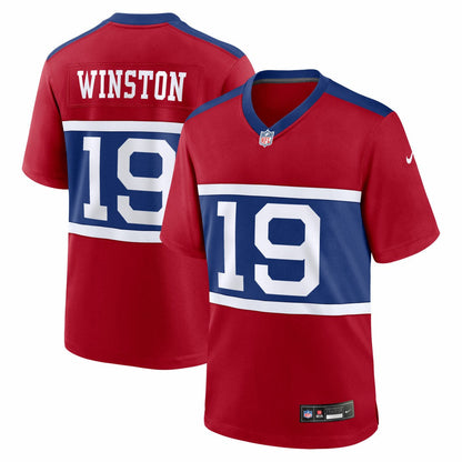 Jameis Winston New York Giants Alternate Game Jersey - Century Red | Nike cheap