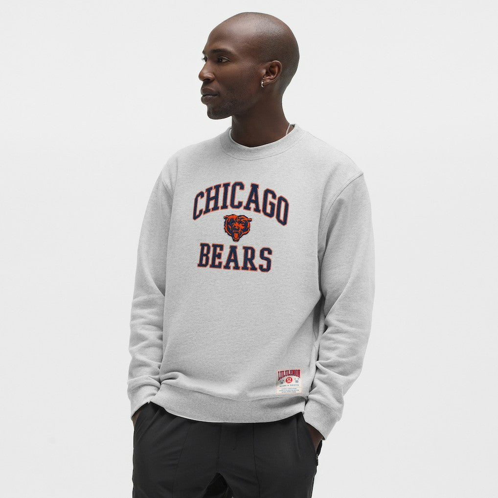 Chicago Bears lululemon Steady State Sweatshirt - Heathered Silver Drop online