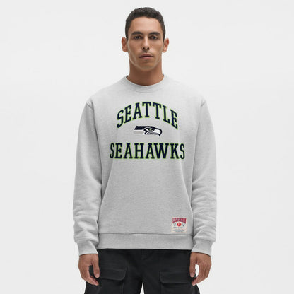 Seattle Seahawks lululemon Steady State Sweatshirt - Heathered Silver Drop discount