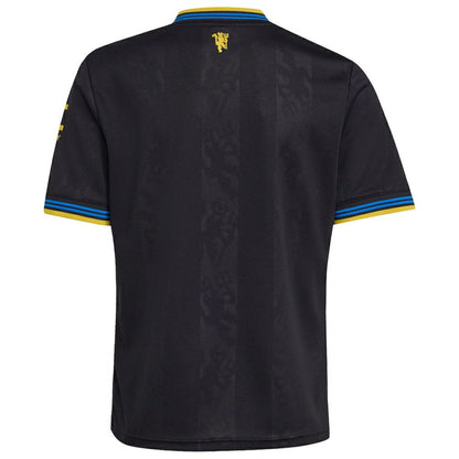 Manchester United Youth 2025/26 Third Replica Jersey - Black | Adidas on sale