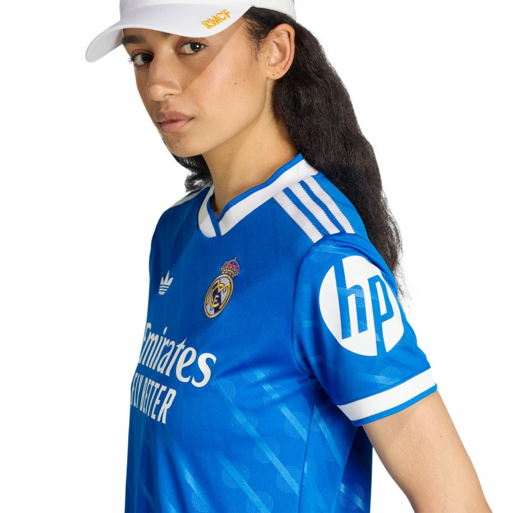 Real Madrid Women's 2025/26 Third Replica Jersey - Blue | Adidas on sale