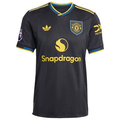Manchester United 2025/26 Third Jersey - Black | Adidas shop