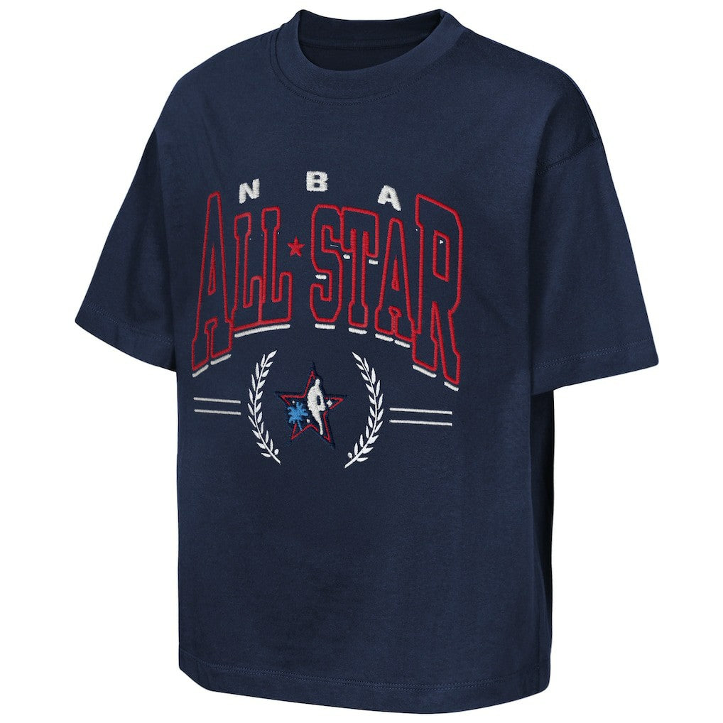 Outerstuff Youth 2026 NBA All-Star Game Premium Leaf T-Shirt - Navy shop
