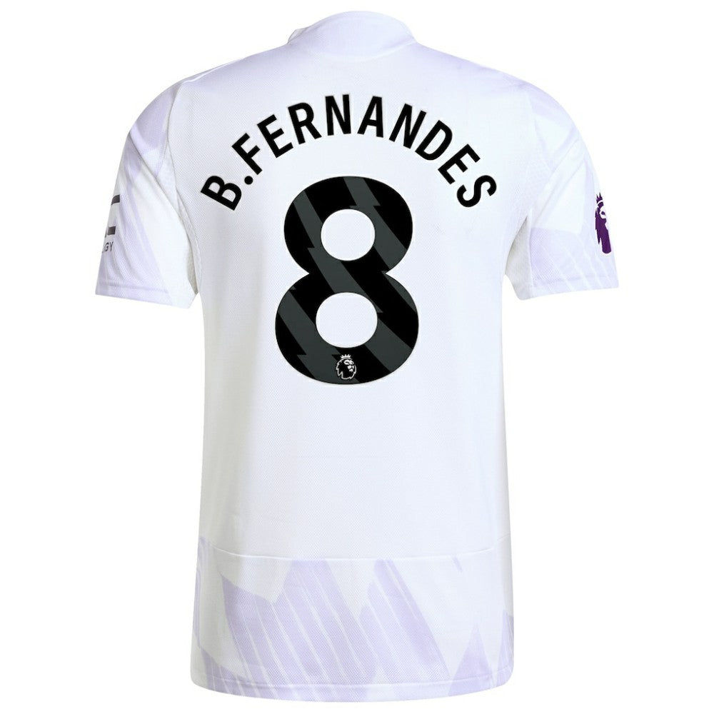 Bruno Fernandes Manchester United 2025/26 Away Player Jersey - White | Adidas shop