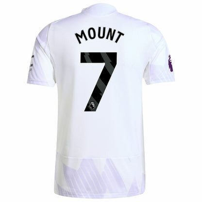 Mason Mount Manchester United 2025/26 Away Player Jersey - White | Adidas for sale