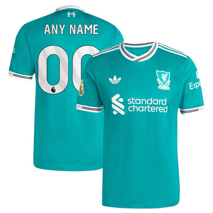 Liverpool 2025/26 Third Custom Jersey - Green | Adidas online