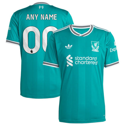 Liverpool 2025/26 Third Replica Custom Jersey - Green | Adidas sale