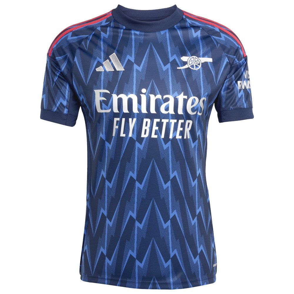William Saliba Arsenal 2025/26 Away Replica Player Jersey - Blue | Adidas online
