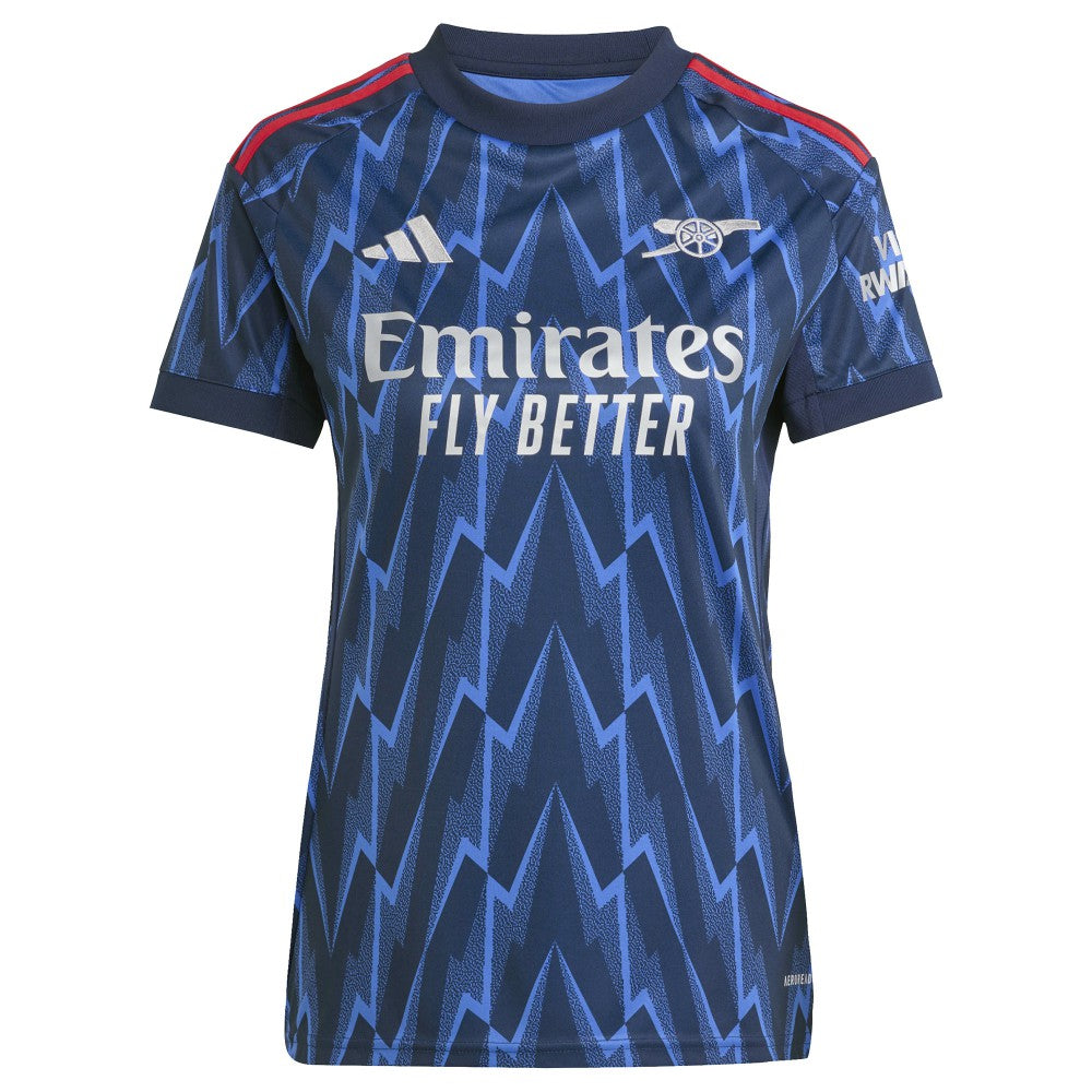 Bukayo Saka Arsenal Women's 2025/26 Away Replica Player Jersey - Blue | Adidas shop