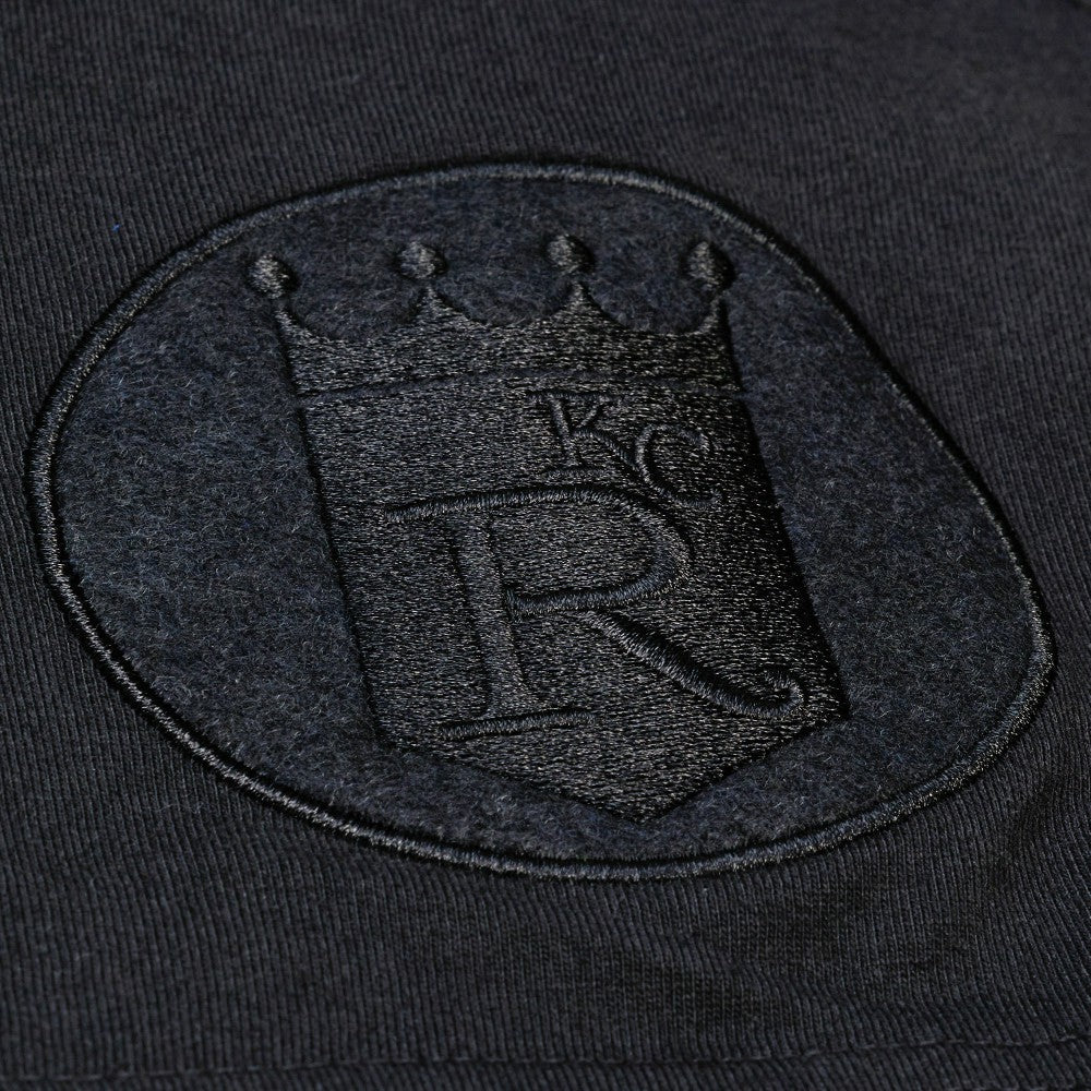 Kansas City Royals Cooperstown Collection Phantom T-Shirt - Black | Mitchell & Ness