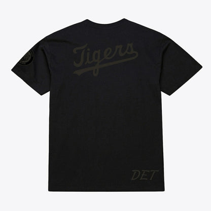 Detroit Tigers Cooperstown Collection Phantom T-Shirt - Black | Mitchell & Ness