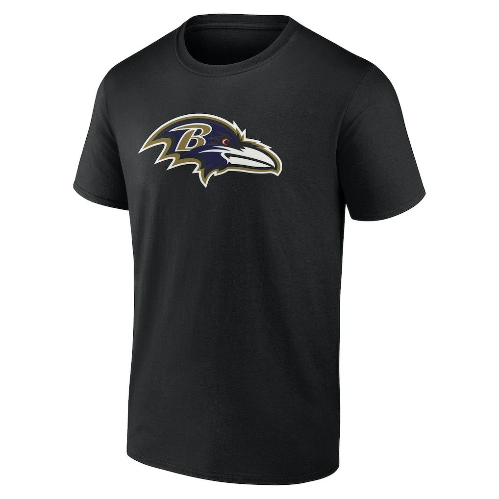 Lamar Jackson Baltimore Ravens Icon Name & Number T-Shirt - Black online