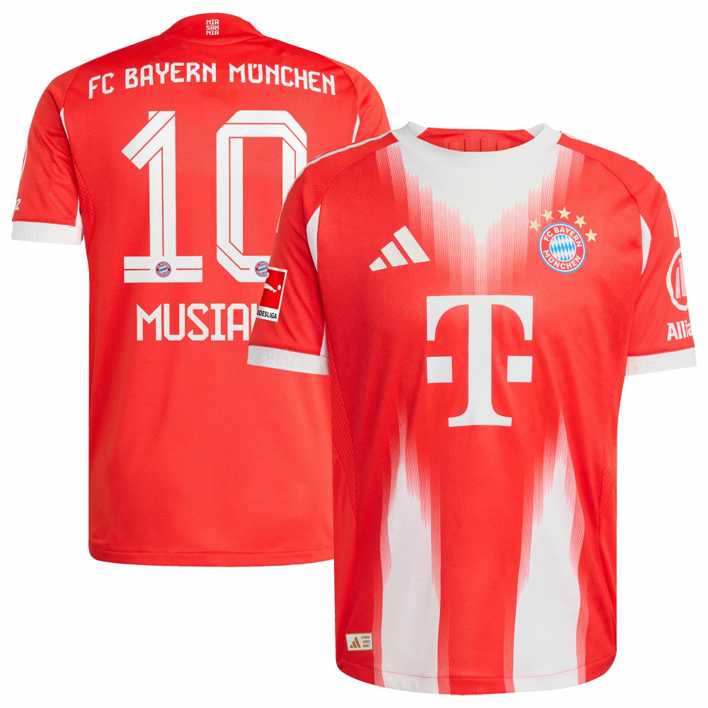 Jamal Musiala Bayern Munich Home 2025/26 Player Jersey - Red | Adidas online
