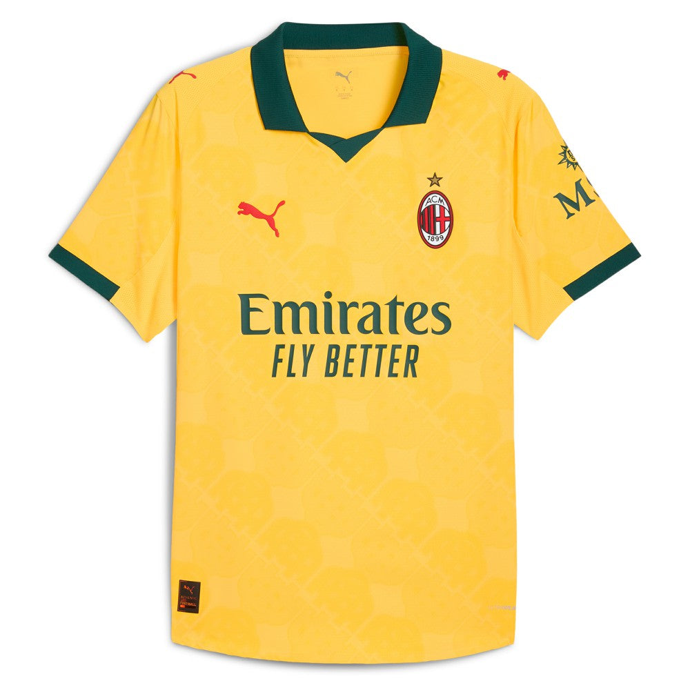 AC Milan 2025/26 Third Jersey - Yellow | Puma for sale
