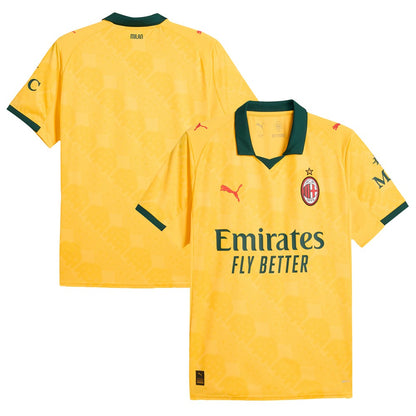 AC Milan 2025/26 Third Replica Jersey - Yellow | Puma on sale