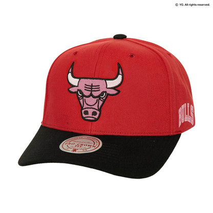 Chicago Bulls x BLACKPINK Pro Crown Snapback Hat - Red - Limited Edition | Mitchell & Ness discount