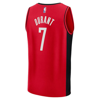 Kevin Durant Houston Rockets Fast Break Replica Player Jersey - Icon Edition - Red | Fanatics for sale