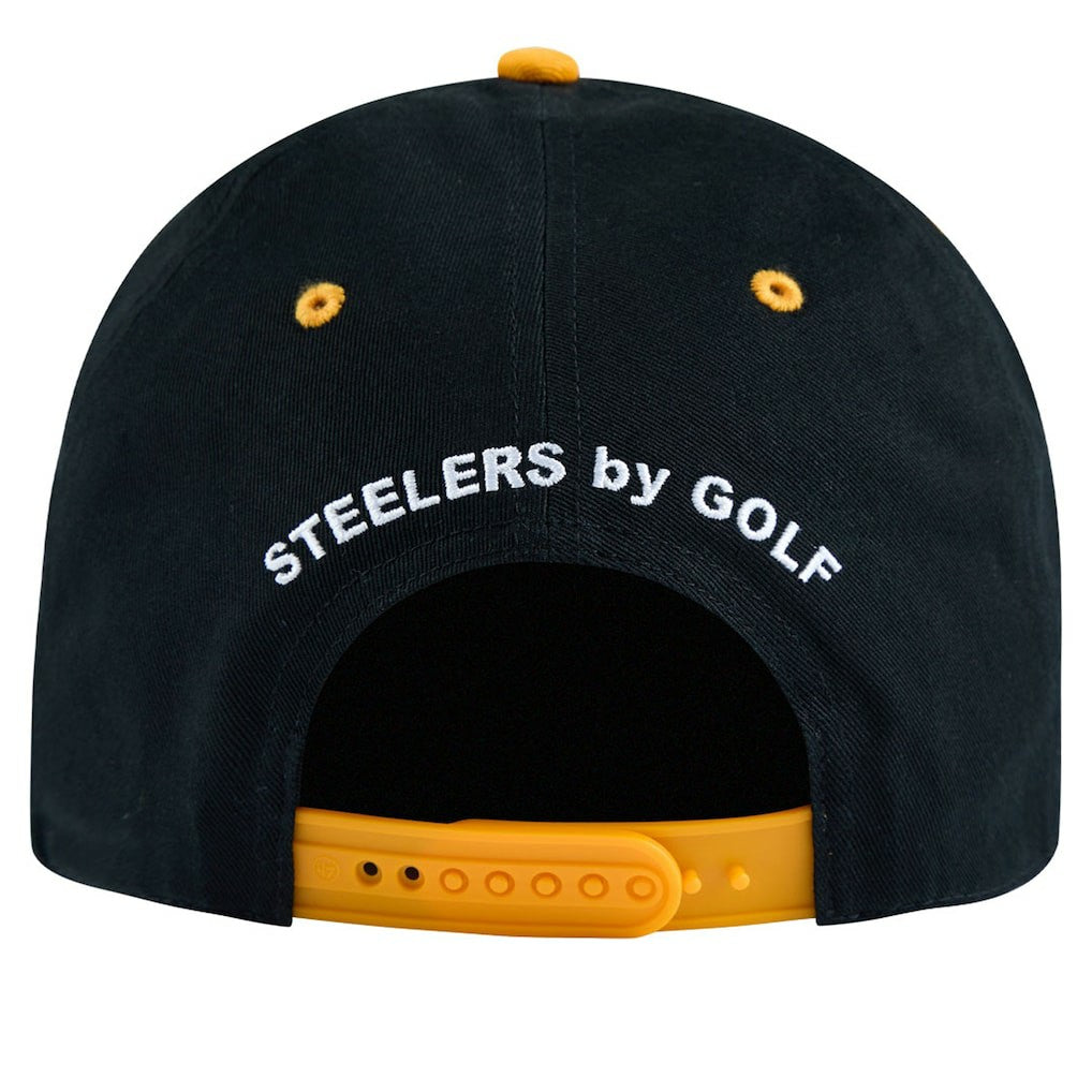 Pittsburgh Steelers Golf Wang Unisex Snapback Hat - Black/Gold on sale