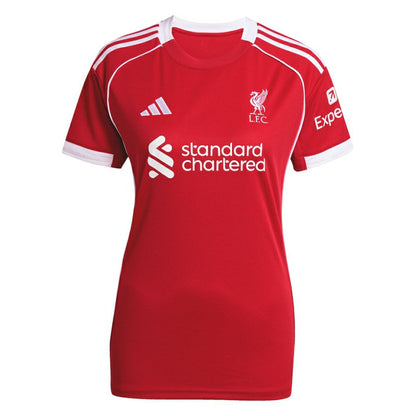 Virgil van Dijk Liverpool Women's 2025/26 Home Replica Jersey - Red | Adidas for sale