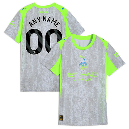 Manchester City Women's 2025/26 Third Replica Custom Jersey - Green/Neon Green | Puma online