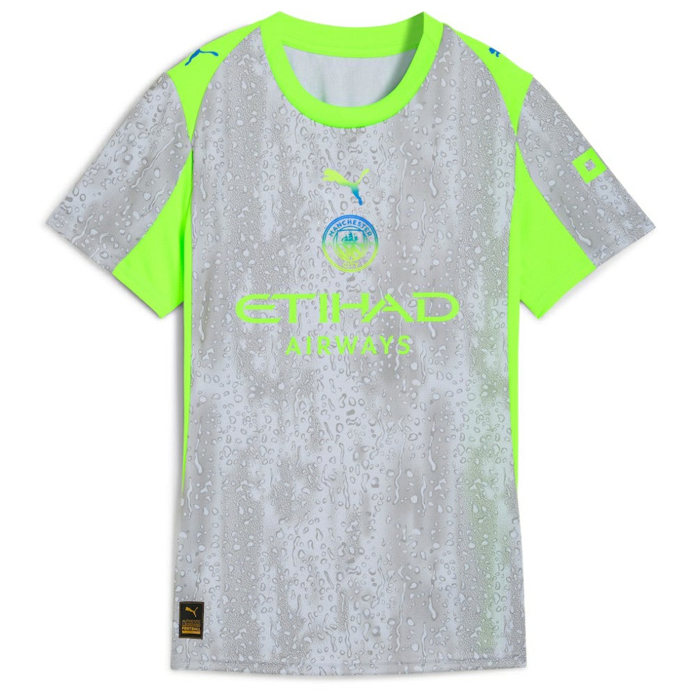 Manchester City Women's 2025/26 Third Replica Custom Jersey - Green/Neon Green | Puma online