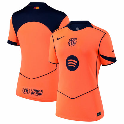 Barcelona Women's 2025/26 Third Replica Jersey - Orange | Nike for sale