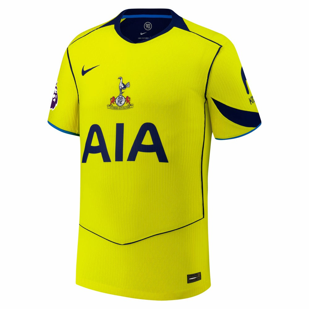 Tottenham Hotspur 2025/26 Third Jersey with Patch - Yellow | Nike shop