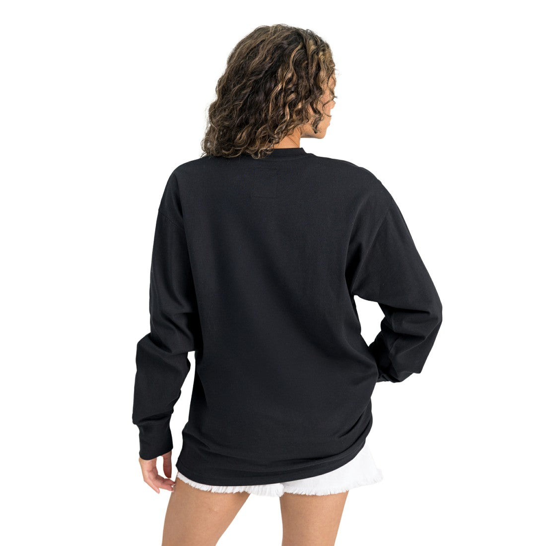 Seattle Seahawks Gameday Couture Women's Oversized Long Sleeve T-Shirt - Black on sale