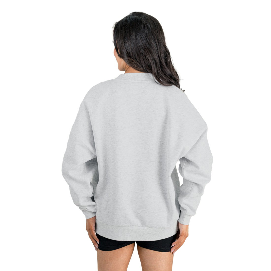 Tampa Bay Buccaneers Gameday Couture Women's Home Turf Oversized Premium Fleece Pullover Sweatshirt - Ash sale