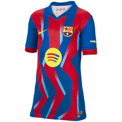 Barcelona Youth 2025/26 Fourth Replica Jersey - Blue | Nike sale