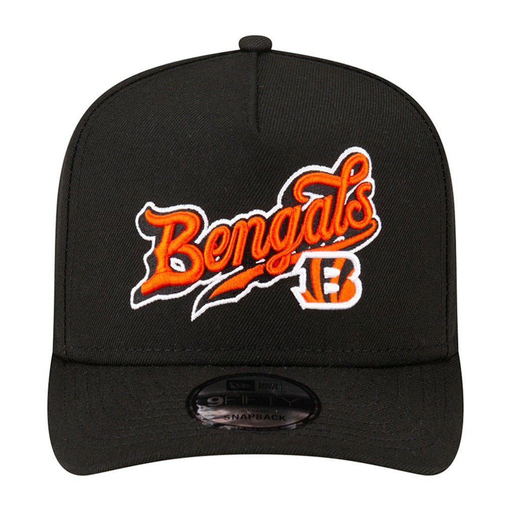 Cincinnati Bengals New Era Born x Raised A-Frame 9FIFTY Snapback Hat - Black outlet